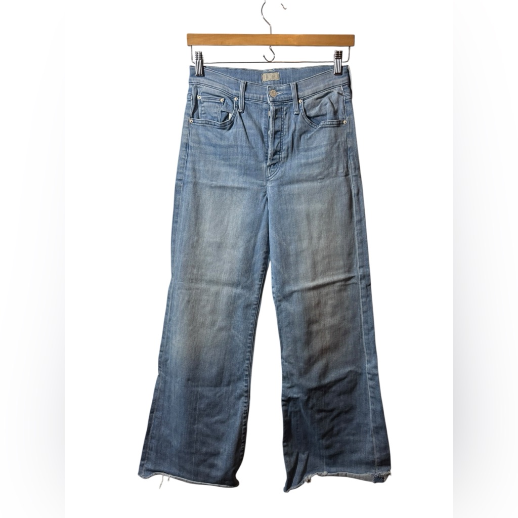 Mother | Denim Blue Jeans 27 The Tomcat Roller Fray Power Trip